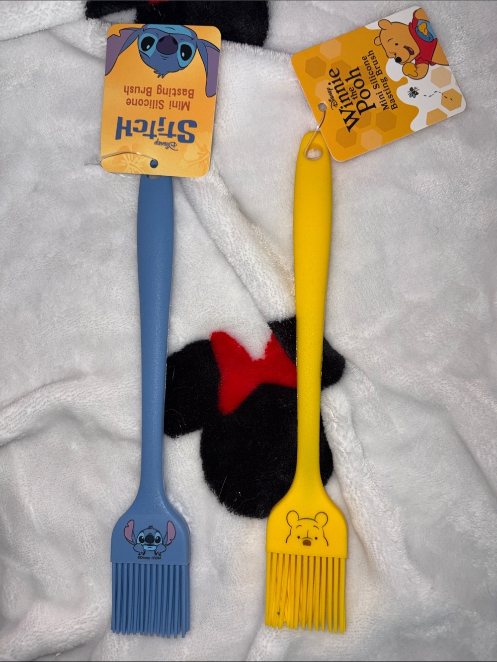 4/$20 bundle Disney Stitch or Winnie the Pooh Silicone Basting Brushes
